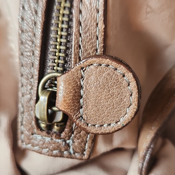 Abaco Jamily Python Snake Flap Bag - Brown - Picture 16 of 17